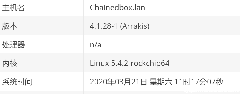 系统信息